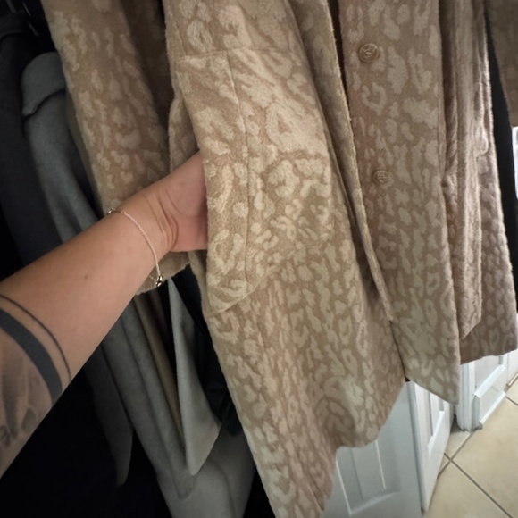 L.A.M.B. Gwen Stefani Balmacaan Camel long wool jacket - Picture 2 of 10